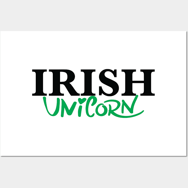 Irish Unicorn Wall Art by ProjectX23